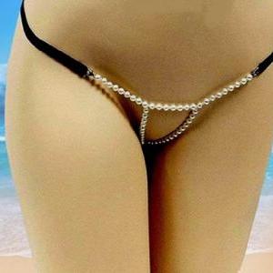 Brazilian Triangle Intimate Pearl Bikini