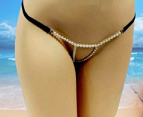 Brazilian Triangle Intimate Pearl Bikini
