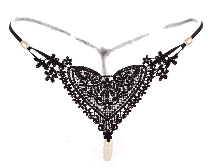 pearls thongs